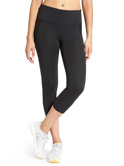 Athleta Womens Stealth Capri Size M Tall - Black