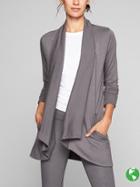 Athleta Womens Pranayama Wrap Size 1x Plus - Silver Bells