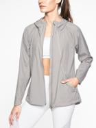 Athleta Womens Catalina Aero Jacket Silver Grey Size M