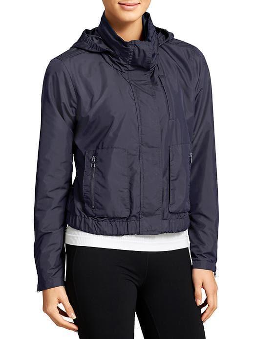 Athleta Womens Military Jacket Navy Size 2x