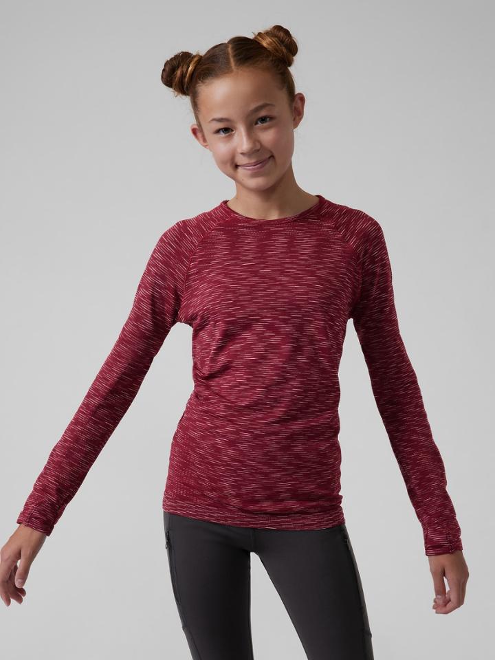 Athleta Girl Power Up Spacedye Top