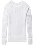 Athleta Power-down Primaloft Pullover Top - White