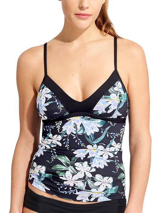 Athleta Womens Paloma Tankini Size L - Black