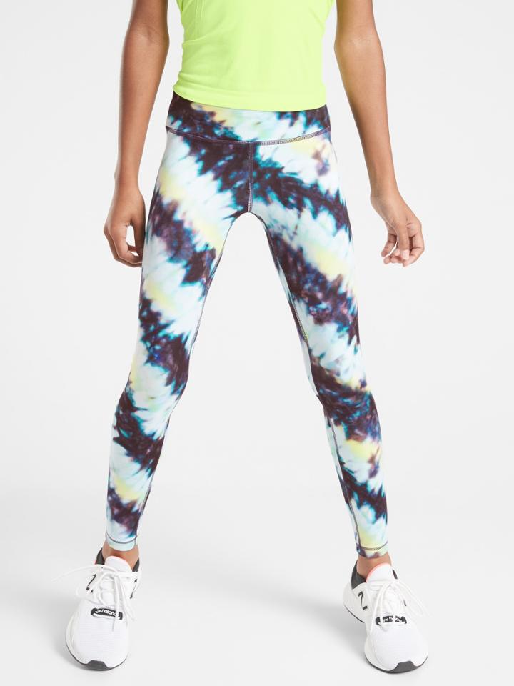 Athleta Girl Printed Chit Chat Leggings