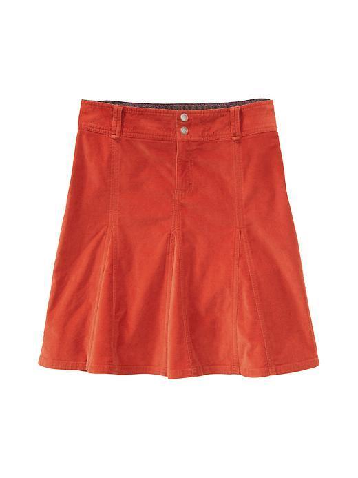 Athleta Womens Whenever Cord Skirt Size 2 Petite - Red Spice