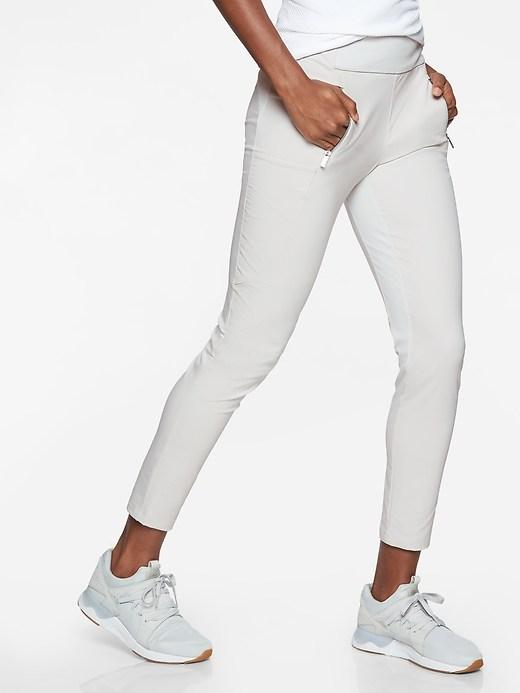 Athleta Womens Headlands Hybrid Tight Moonlight Grey Size 0