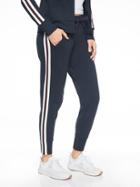 Athleta Womens Metro Track Trim Jogger Navy Captain Size M