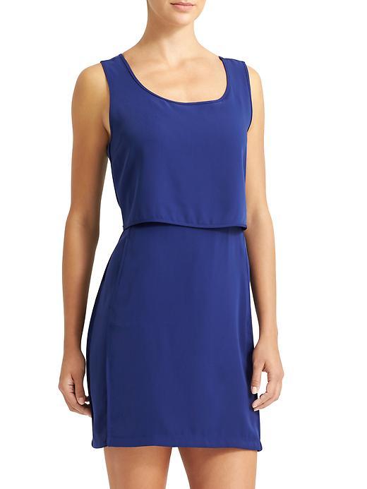 Athleta Womens Getaway Dress Size L - Indigo