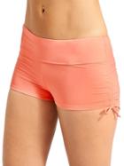 Athleta Womens Scrunch Short Size M - Sunset Glow