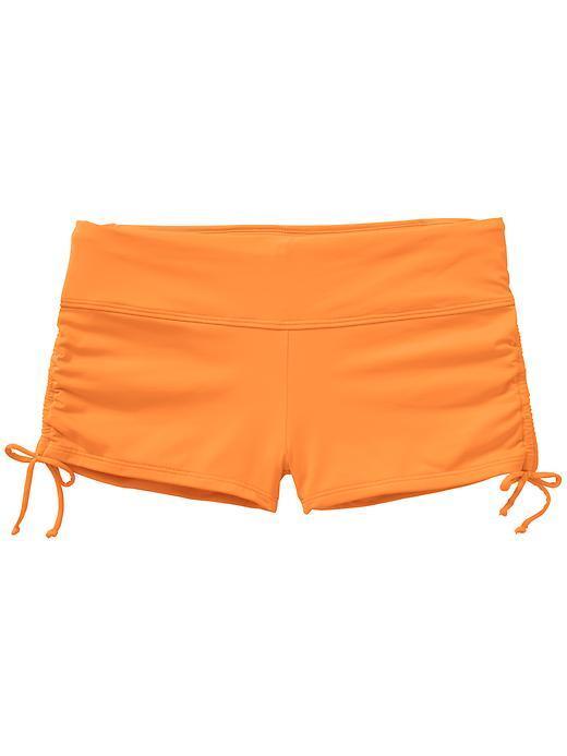 Athleta Womens Scrunch Short Size L - Orange Sherbet