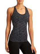 Athleta Womens Fastest Track Tank Space Dye Black Space Dye Size S