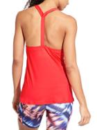 Athleta Womens Power Chi Tank Size Xs - Coral Quest/navy