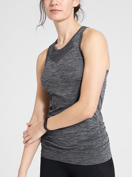 Athleta Womens Finish Fast Tank Size L - Flint Grey