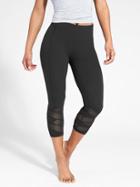 Athleta Womens Mantra Capri Size M Tall - Black