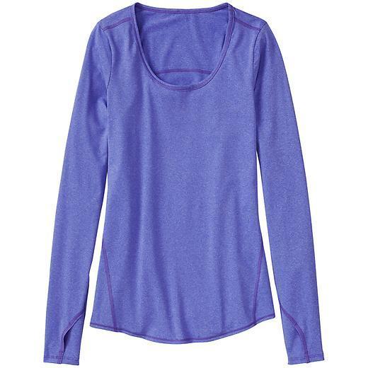 Athleta Chi Top - Iris Purple Heather