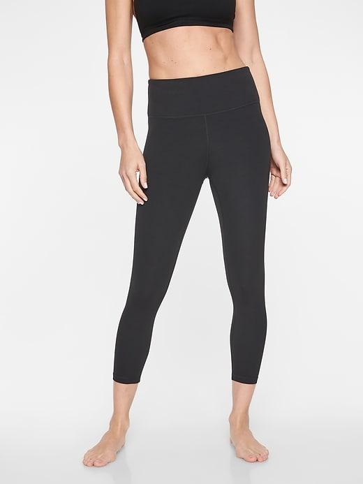 Athleta Womens Elation Capri Black Size M