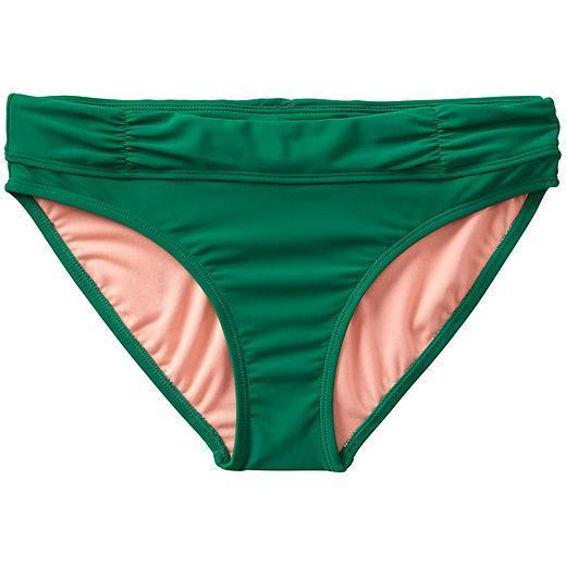 Athleta Shirred Band Bottom - Emerald Green