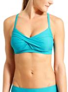 Athleta Womens Twister Bikini Size 32b/c - Antilles Blue