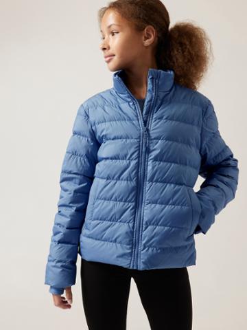 Athleta Girls Inches Cool Days Down Puffer Jacket