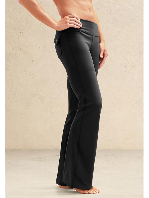 Athleta Womens Fusion Pant Size M Petite - Black