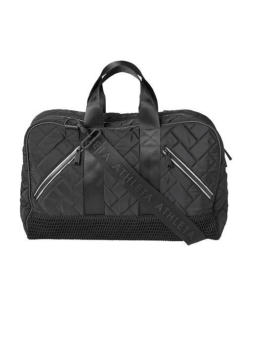 Athleta Womens Ladies Who Gym Bag Size One Size - Black