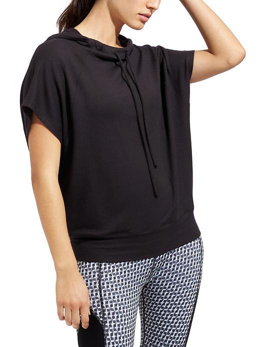 Athleta Womens Studio Popover Size L - Black