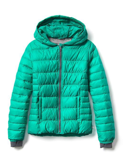 Athleta Downtastic Jacket Size L - Toucan Teal