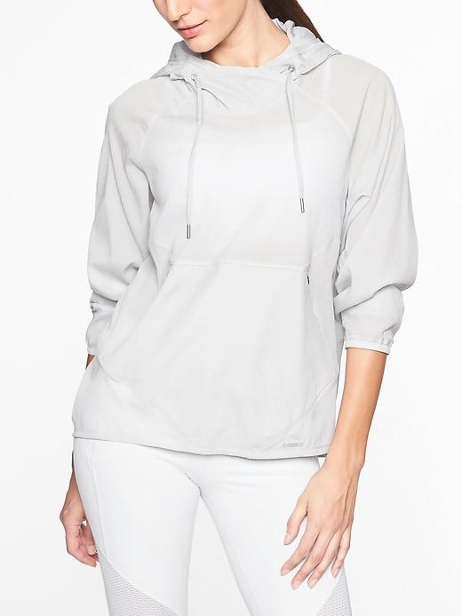 Athleta Womens Teton Anorak Cloud Size L