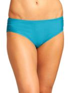 Athleta Womens Shirred Full Tide Bottom Size S - Bora Bora Blue