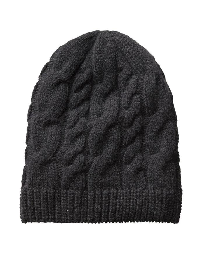 Cashmere Cable Beanie