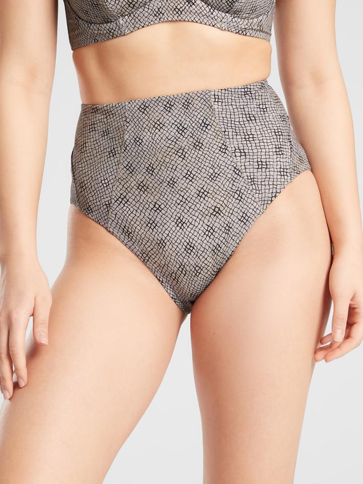 Sculpted Capri High Waist Bottom