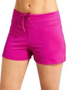 Athleta Womens Fun In The Sun Swim Short 2 Size L - Electric Fuchsia