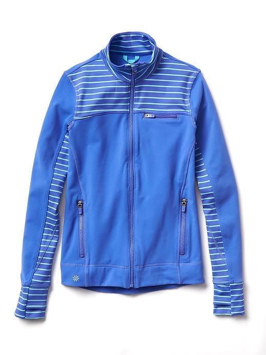 Athleta Game On Jacket Size L/12 - Periwinkle Plus