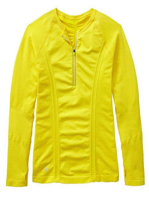 Athleta Womens Tracker Top Electric Yellow Size Xs