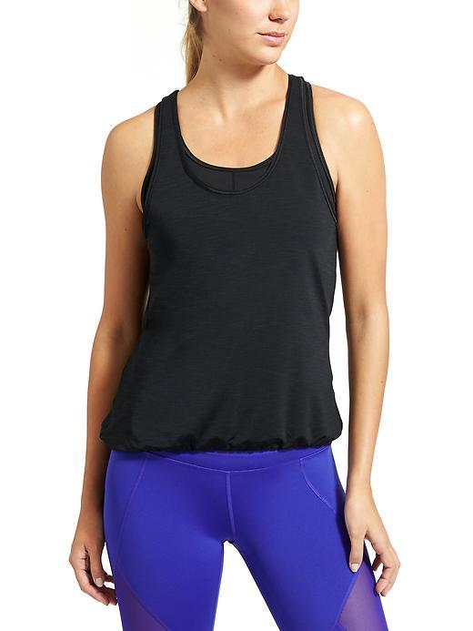 Athleta Womens Box Jump Tank Size L - Black