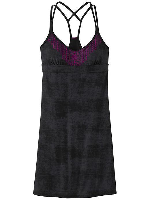 Athleta Womens Printed Coastline Swim Dress Size Xxs - Black Placement