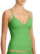 Athleta Womens Strappy Tankini Size L Tall - Grass Skirt