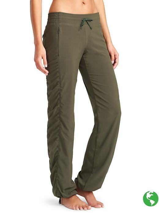 Athleta Womens Lined La Viva Pant Forest Green Size 6