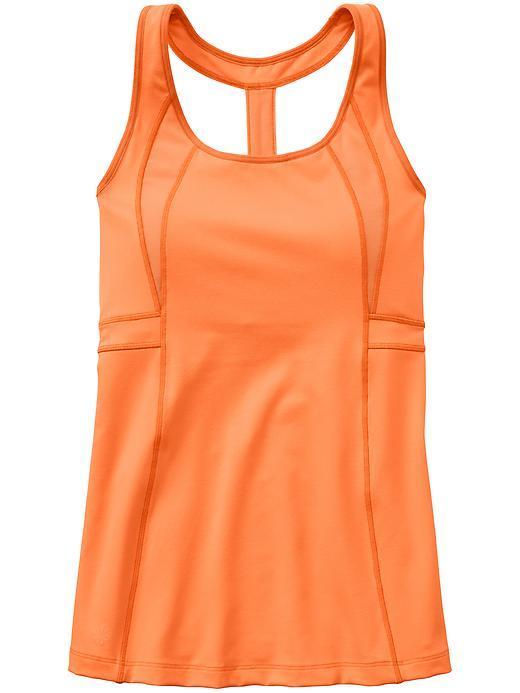 Athleta Stunner Tank - Cosmic Orange