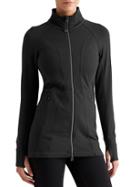Athleta Womens Cya Hope Jacket 2 Size 1x Plus - Black