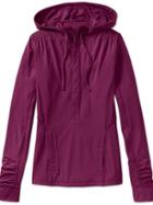 Athleta Womens Solana Sun Hoodie Raspberry Size M