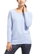 Athleta Womens Studio Cya Sweatshirt Size L - Pure Blue