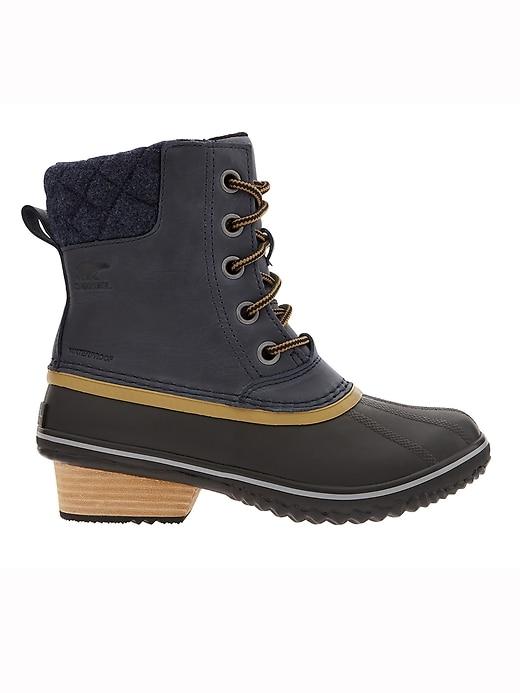 Athleta Womens Slimpack Ii Lace Boot By Sorel Collegiate Navy/ Glare Size 7