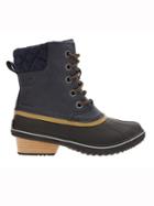Athleta Womens Slimpack Ii Lace Boot By Sorel Collegiate Navy/ Glare Size 7