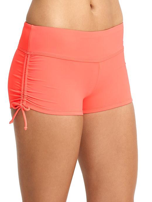 Athleta Womens Scrunch Short Size L - Ember Orange
