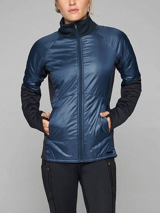 Athleta Womens Rock Creek Jacket Nautical Navy Size S