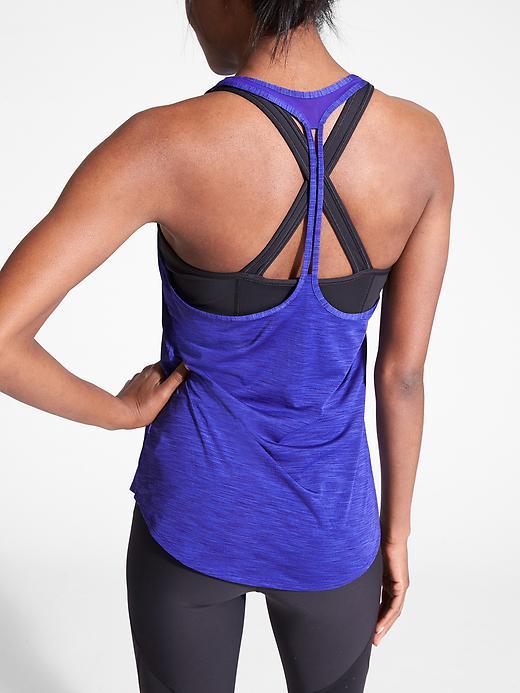 Athleta Womens Box Jump Tank Size Xl - Purple Paradise