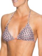 Athleta Womens Bells Beach String Bikini Size Dcup - Light Coral Sunset