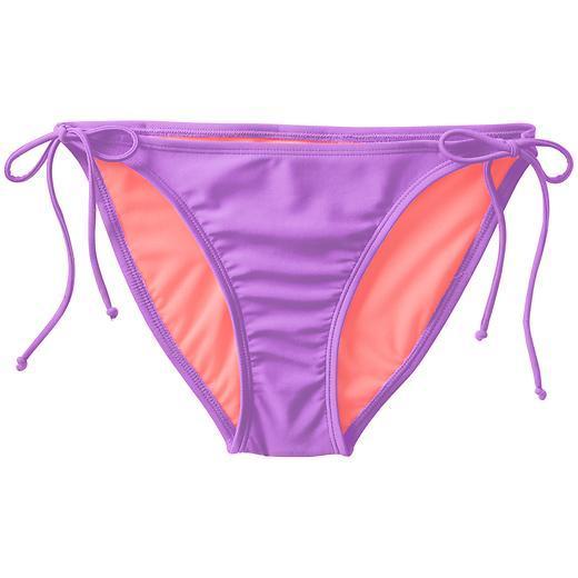Athleta Solid String Bottom - Thistle Purple