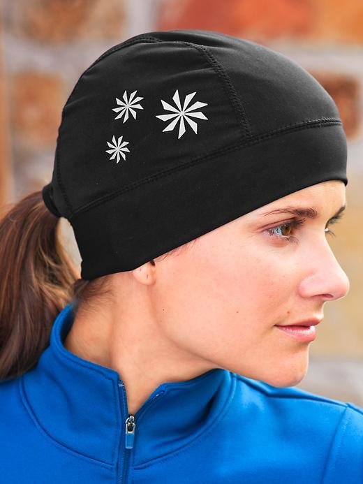 Athleta Womens Base Miles Beanie Size Xs/s - Black